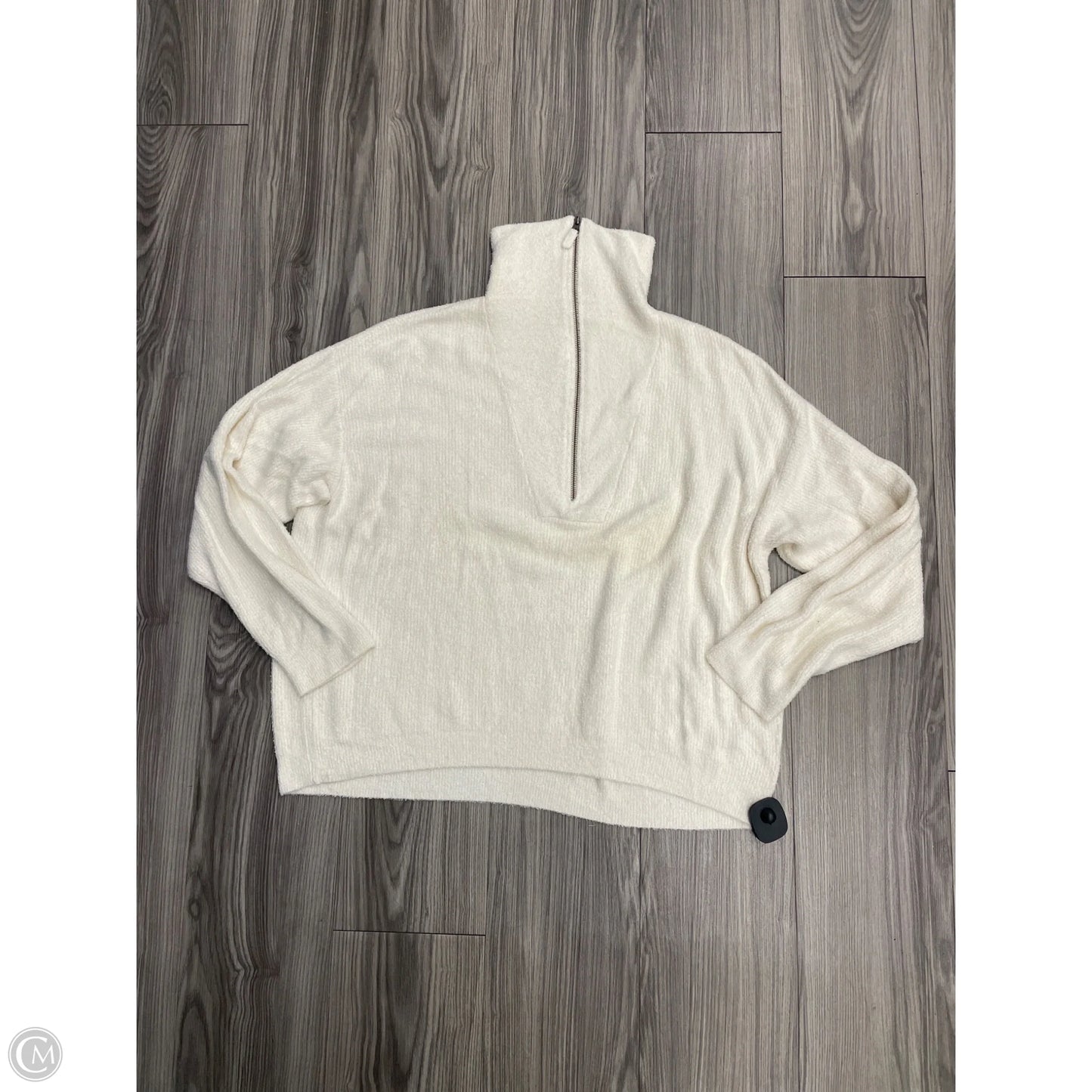 Sweater By Barefoot Dreams In White, Size: 1x