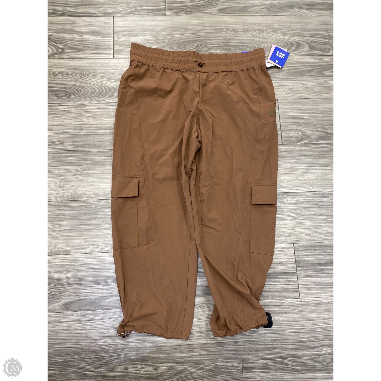 Athletic Pants By Joy Lab In Brown, Size: Xxl
