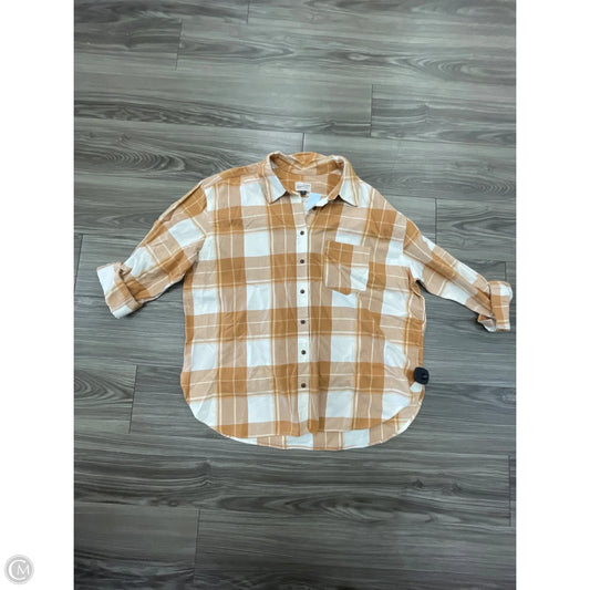 Jacket Other By Universal Thread In Orange, Size: Xxl