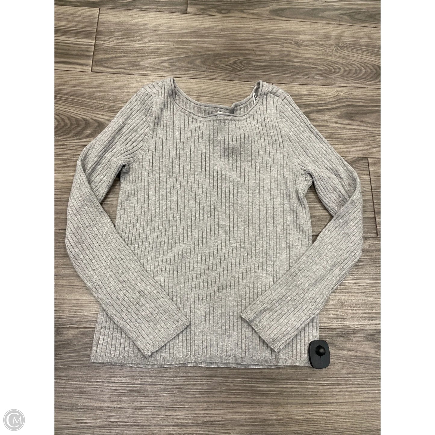 Top Long Sleeve By A New Day In Grey, Size: Xxl