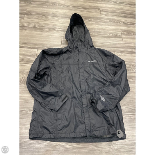 Jacket Windbreaker By Columbia In Black, Size: 1x