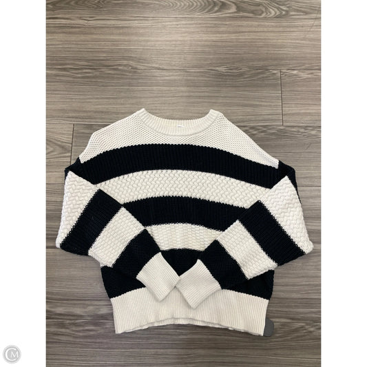 Sweater By A New Day In Striped Pattern, Size: L
