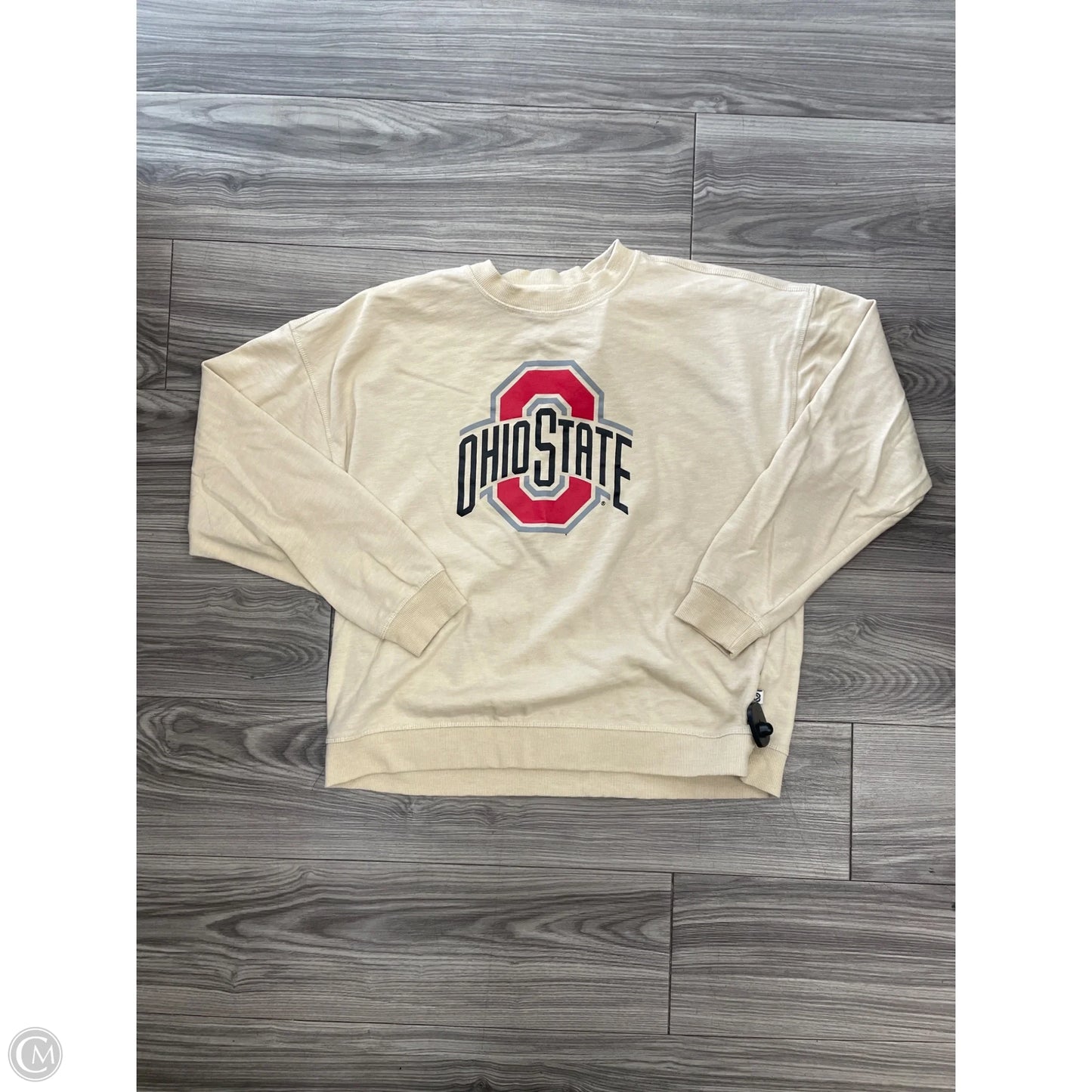 Sweatshirt Crewneck By Colosseum In Beige, Size: L