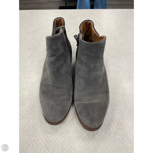Boots Ankle Flats By Comfortiva In Grey, Size: 7