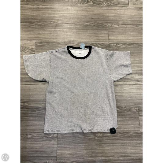 Top Short Sleeve By Pacsun In Striped Pattern, Size: L