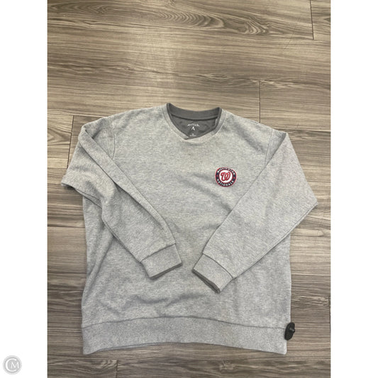 Sweater By Antigua In Grey, Size: Xl