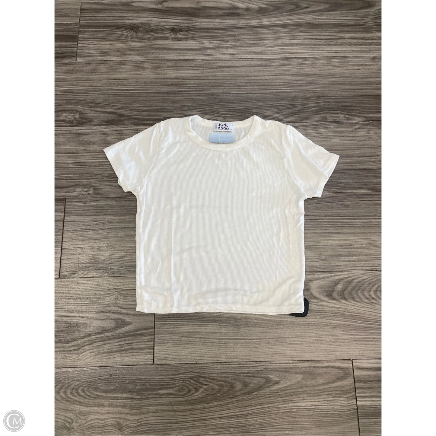 Top Short Sleeve By Jon And Anna In White, Size: M