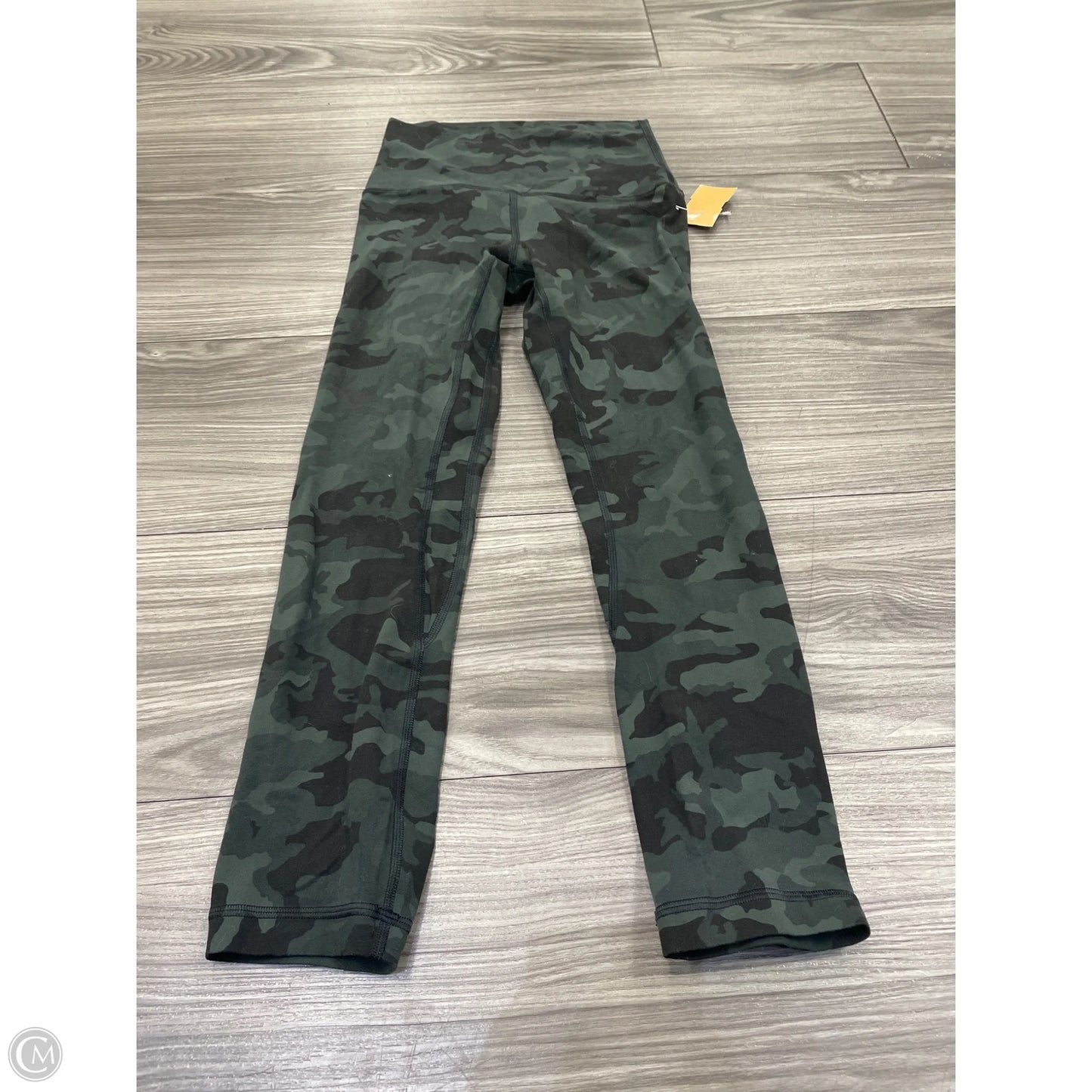 Athletic Leggings By Lululemon In Camouflage Print, Size: 2
