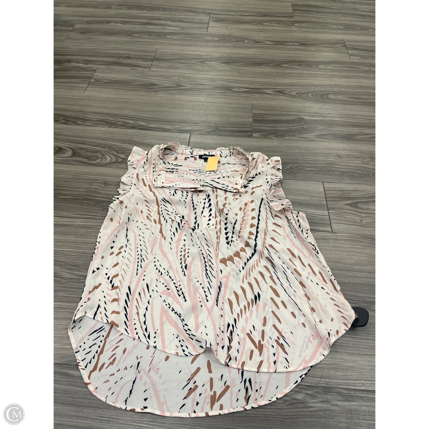 Tank Top By Dkny In Pink, Size: Xl