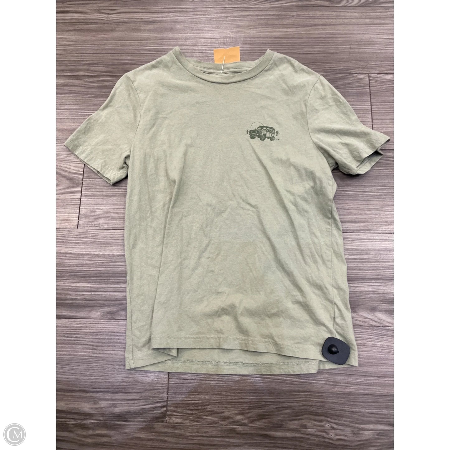 Top Short Sleeve By Old Navy In Green, Size: S