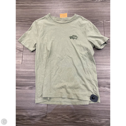 Top Short Sleeve By Old Navy In Green, Size: S