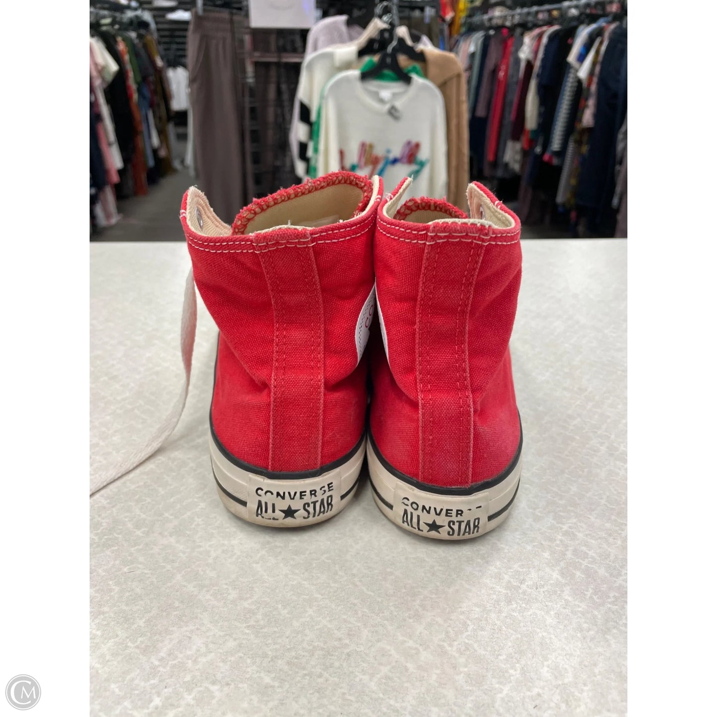 Shoes Sneakers By Converse In Red, Size: 8