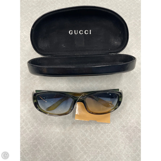 Sunglasses Luxury Designer By Gucci, Size: Small