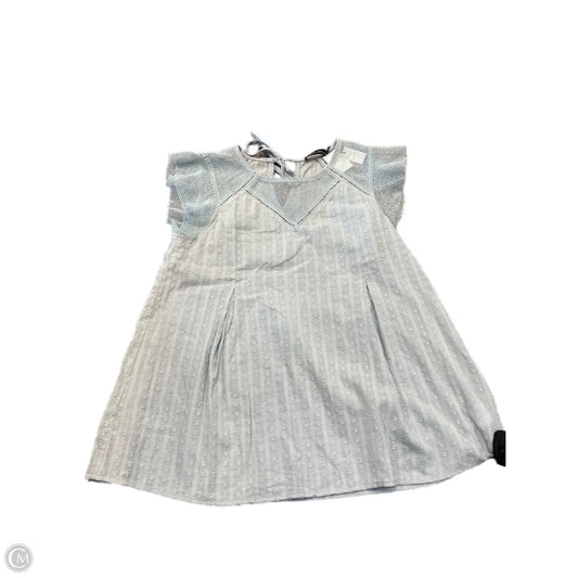 Top Short Sleeve By Doe & Rae In Blue, Size: S
