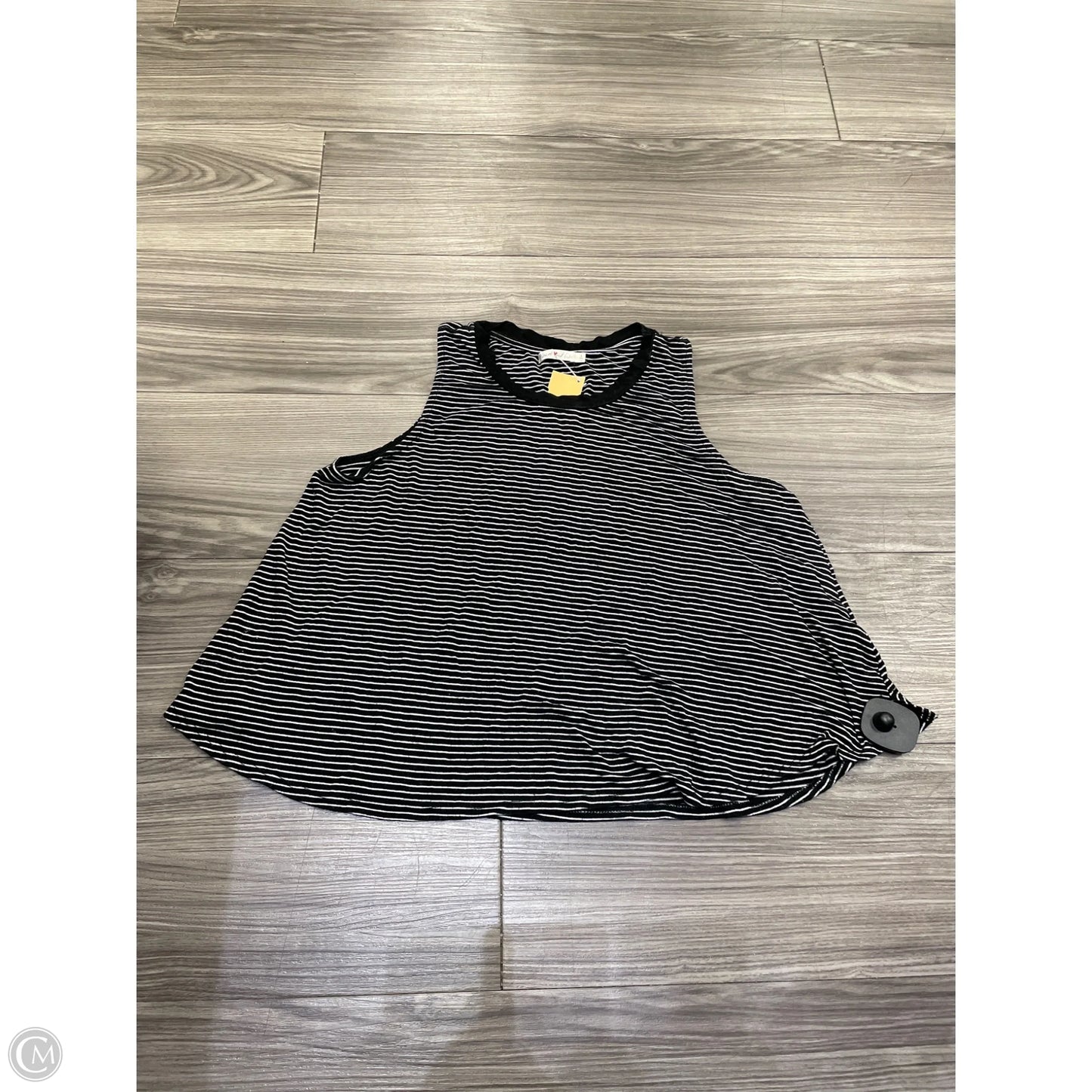 Tank Top By Heart & Hips In Striped Pattern, Size: L