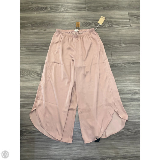 Pants Wide Leg By Upwest In Pink, Size: M