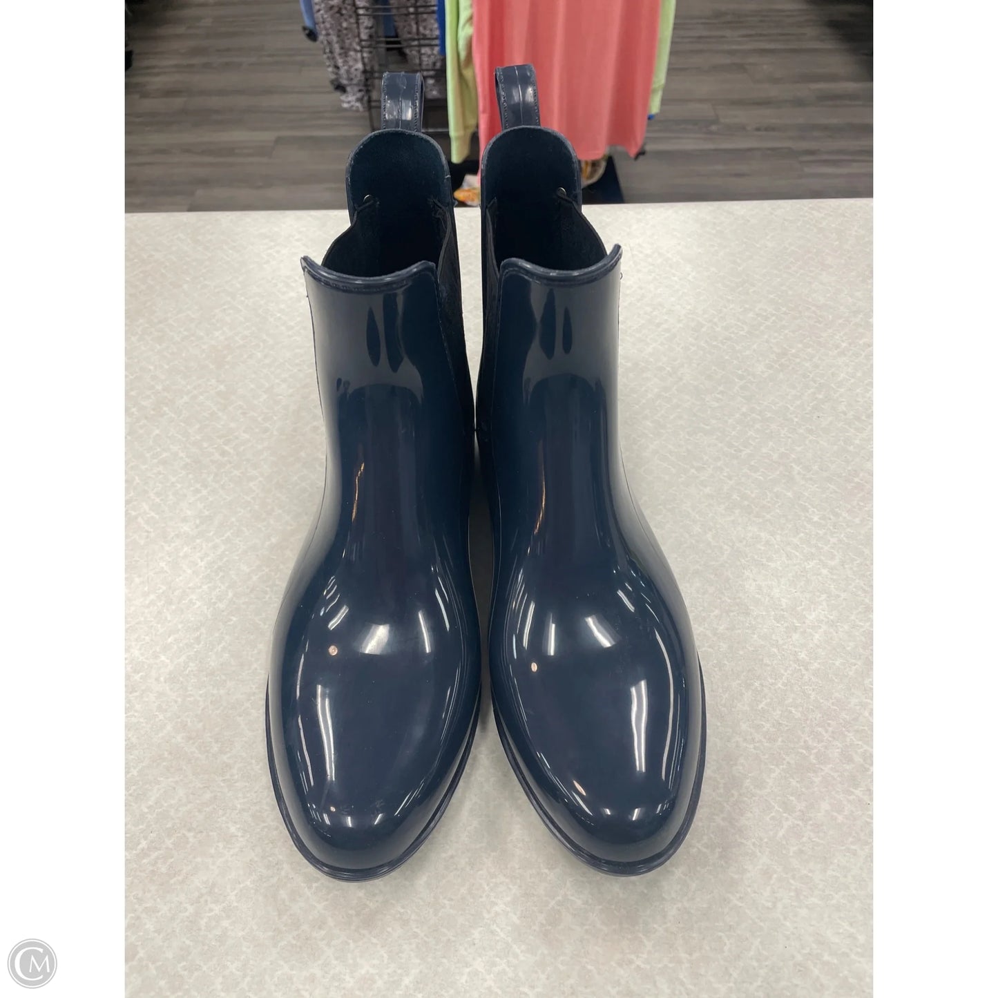 Boots Designer By Michael Kors In Navy, Size: 9