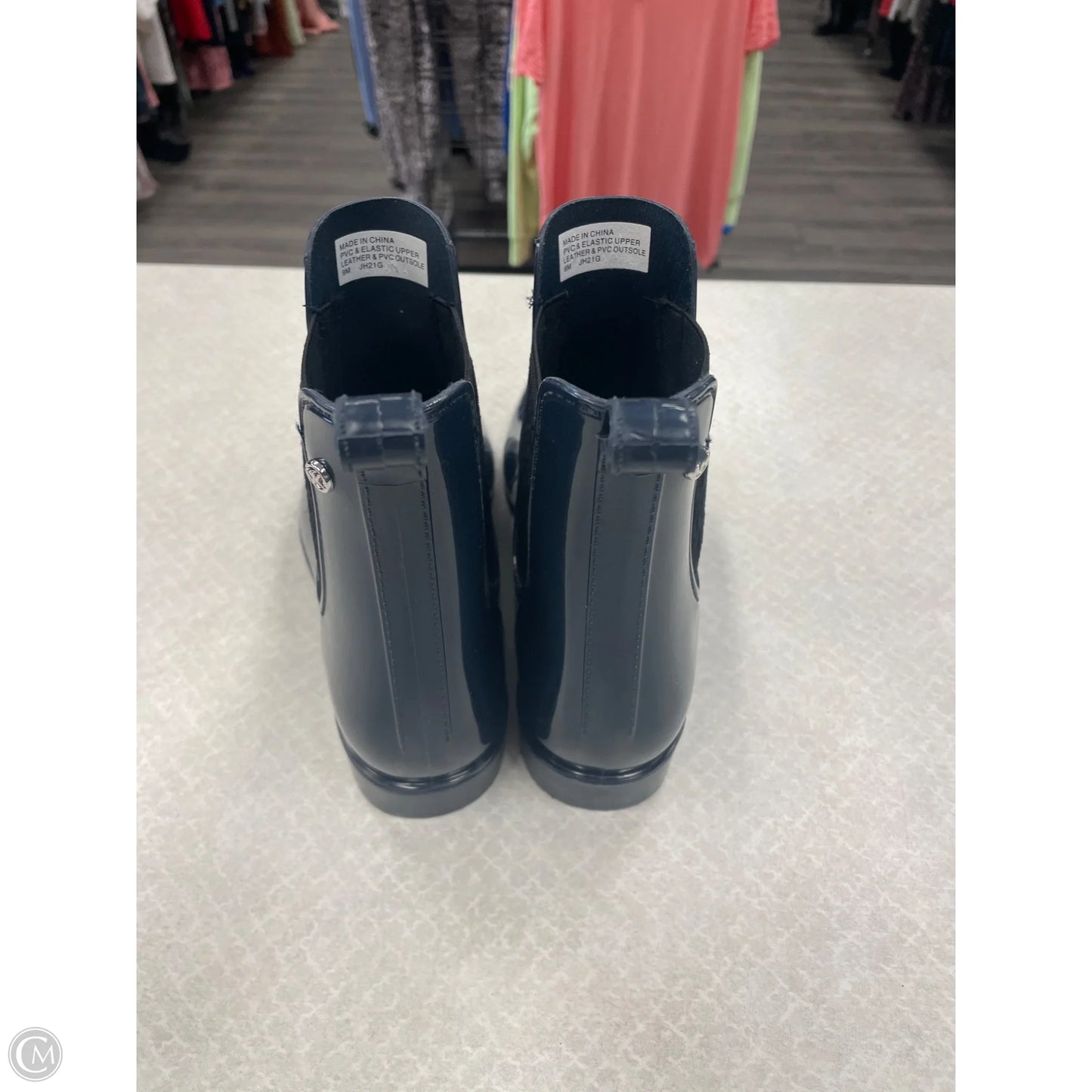 Boots Designer By Michael Kors In Navy, Size: 9