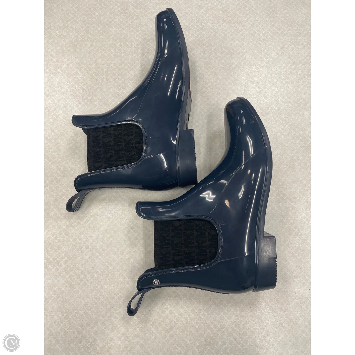 Boots Designer By Michael Kors In Navy, Size: 9