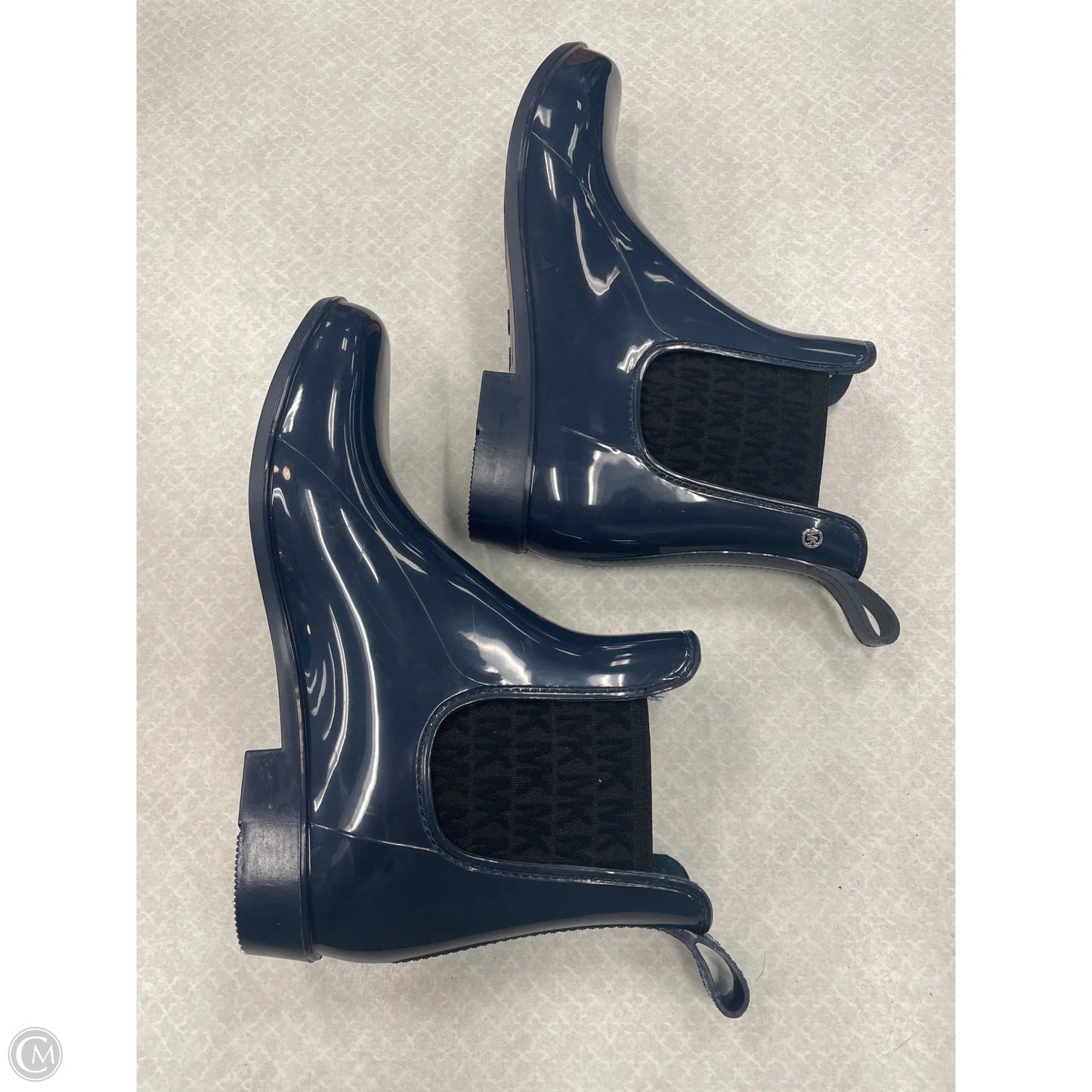 Boots Designer By Michael Kors In Navy, Size: 9