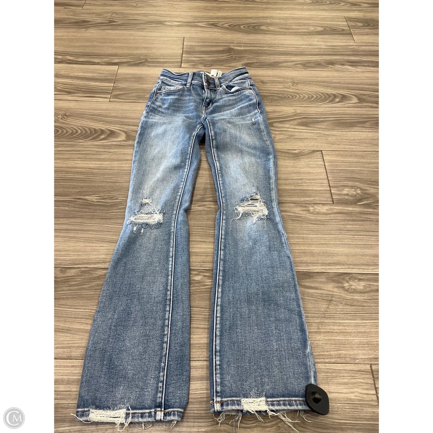 Jeans Boot Cut By Bke In Blue Denim, Size: 0