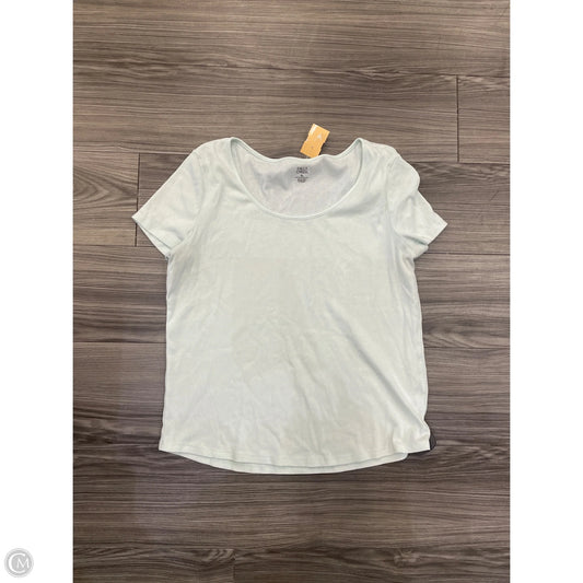 Top Short Sleeve By Falls Creek In Green, Size: Xl