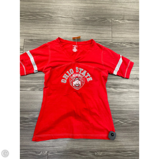 Top Short Sleeve By Clothes Mentor In Red, Size: Xl