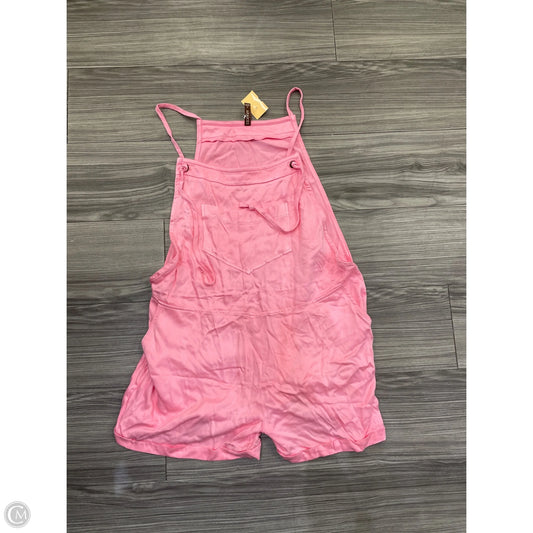 Overalls By Zenana In Pink, Size: L