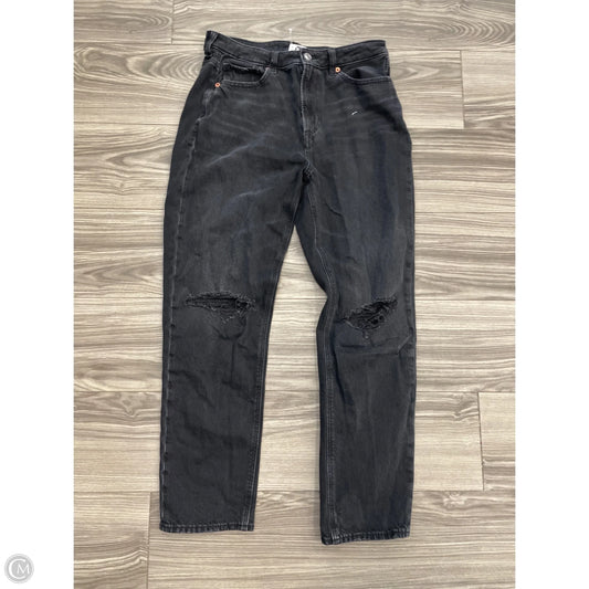 Jeans Straight By American Eagle In Black, Size: 10