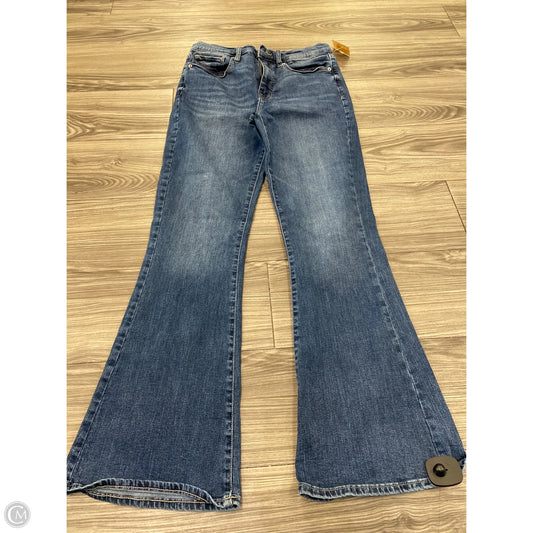 Jeans Flared By Lucky Brand In Blue Denim, Size: 10