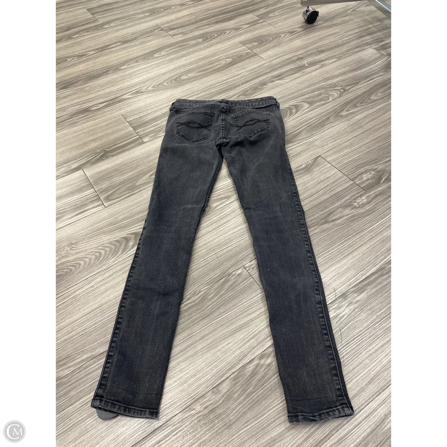Jeans Skinny By Abercrombie And Fitch In Black, Size: 2