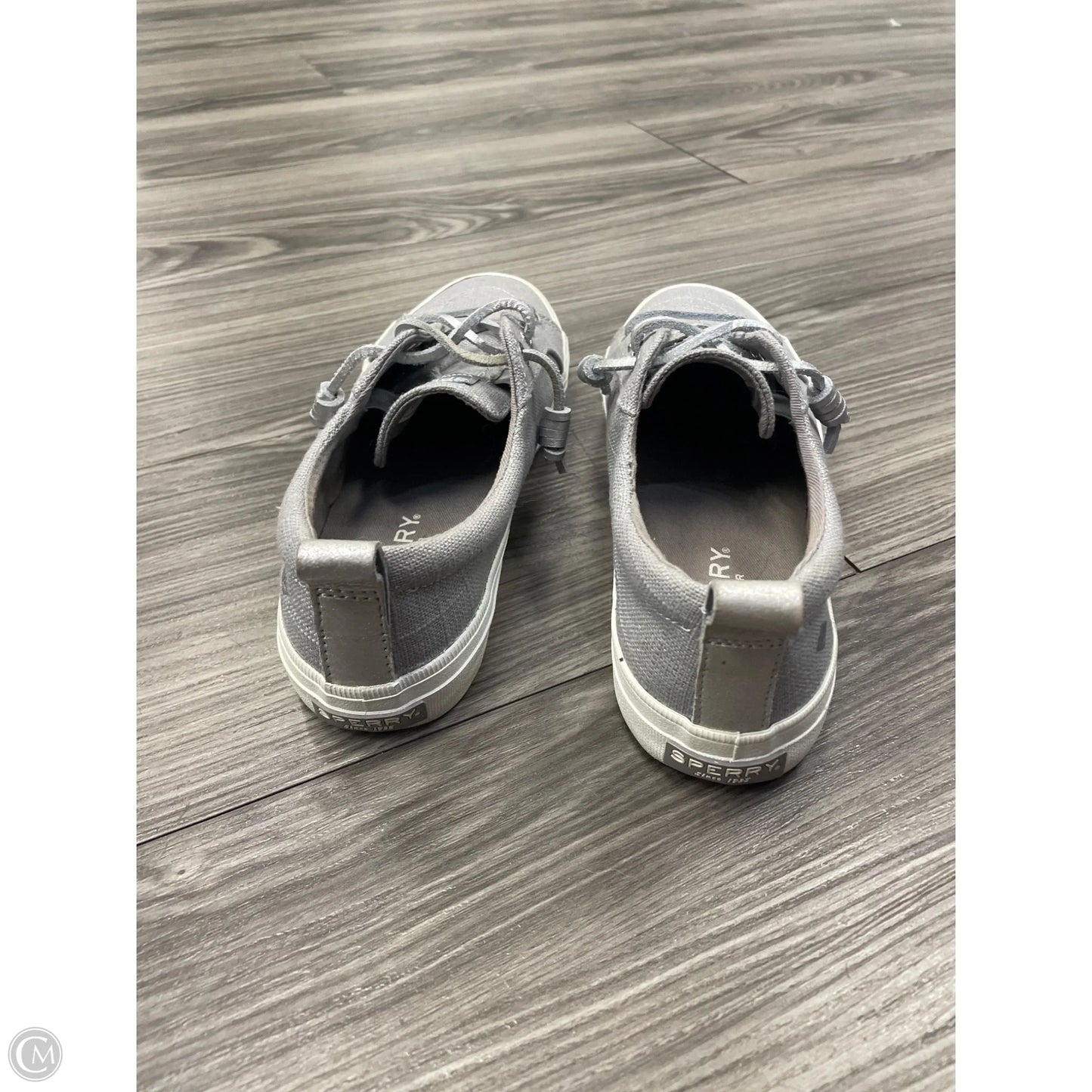 Shoes Sneakers By Sperry In Grey, Size: 6.5