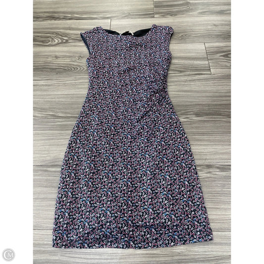 Dress Casual Short By Loft In Floral Print, Size: Xs
