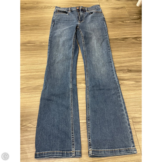 Jeans Boot Cut By Calvin Klein In Blue Denim, Size: 4