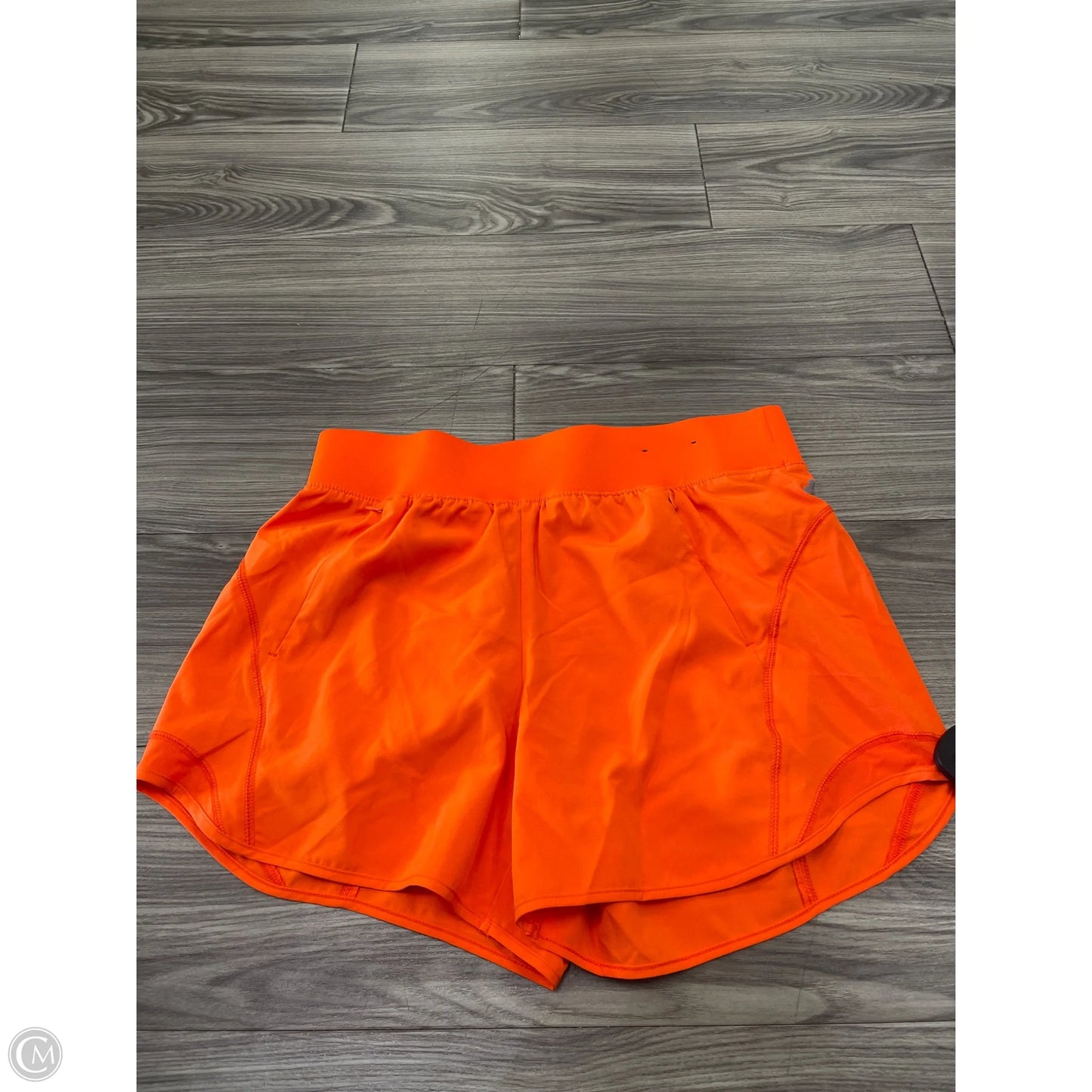 Athletic Shorts By Tek Gear In Orange, Size: L