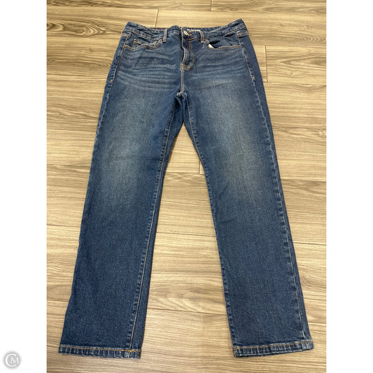 Jeans Straight By Torrid In Blue Denim, Size: 10