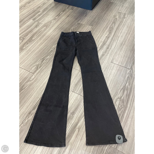 Jeans Flared By Harper In Black, Size: 0