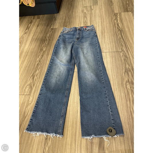 Jeans Wide Leg By Celebrity Pink In Blue Denim, Size: 2