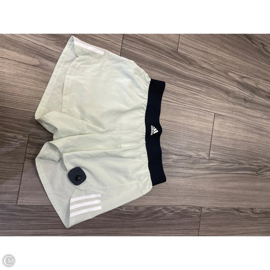 Shorts By Adidas In Green, Size: S