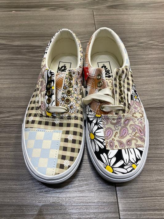 Shoes Flats By Vans In Multi-colored, Size: 8
