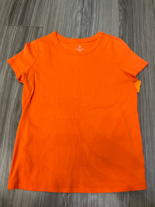 Top Short Sleeve By Lands End  Size: L