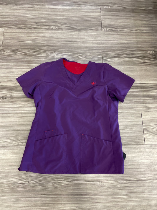 Top Short Sleeve By Scrubs  Size: S