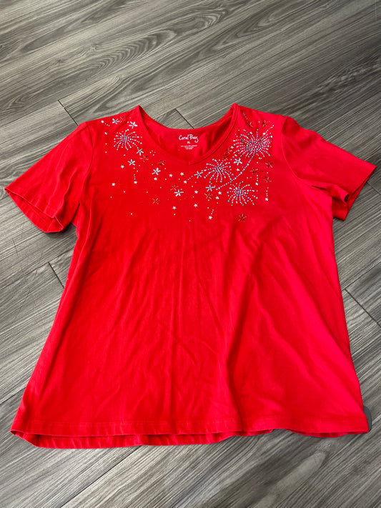 Top Short Sleeve By Coral Bay  Size: Xl