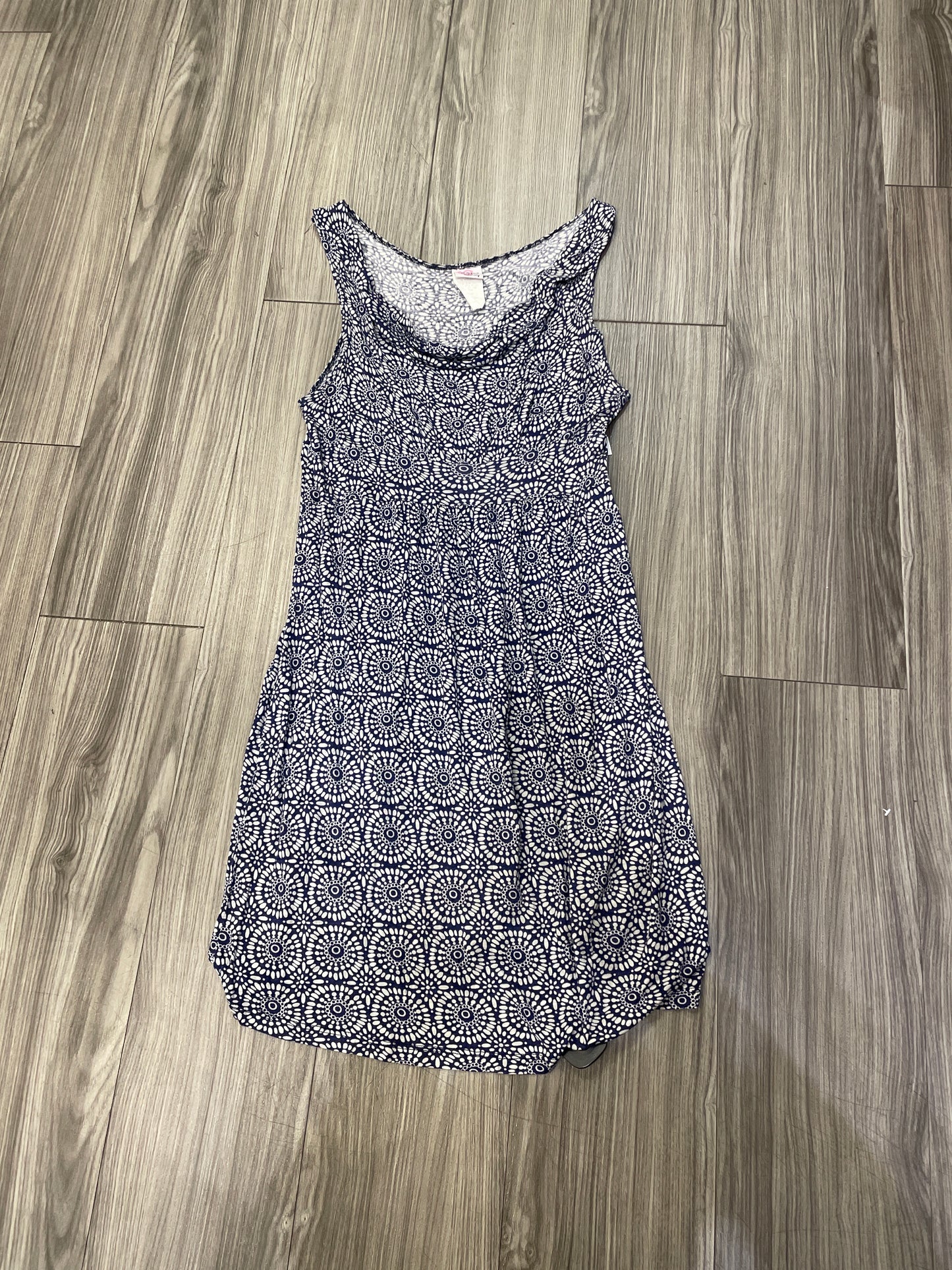 Blue Dress Casual Short Bsport Maternity, Size Xl