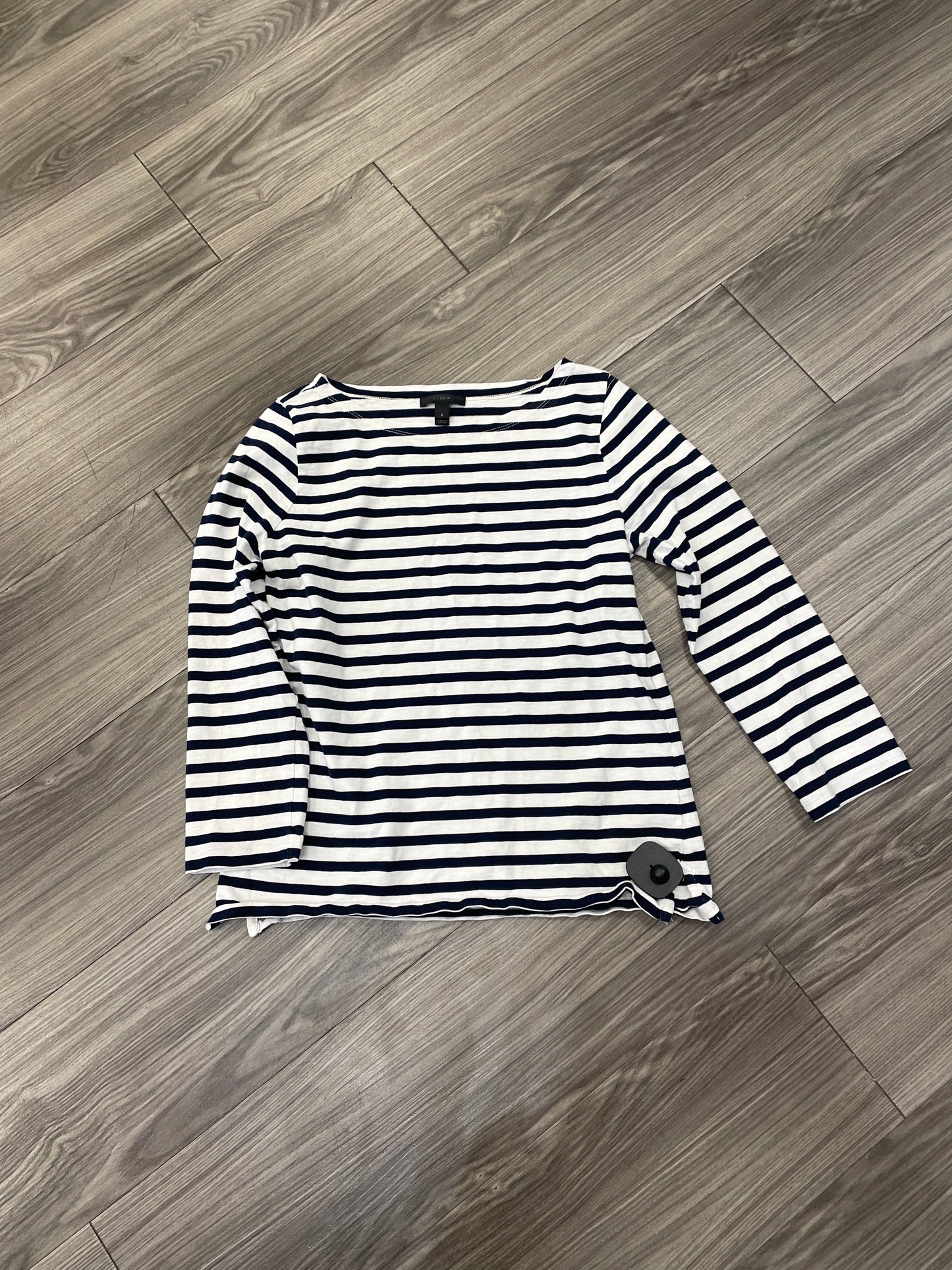 Top Long Sleeve By J. Crew In Striped Pattern, Size: S