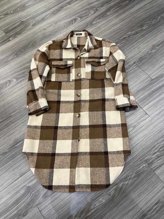 Jacket Other By Clothes Mentor In Plaid Pattern, Size: L