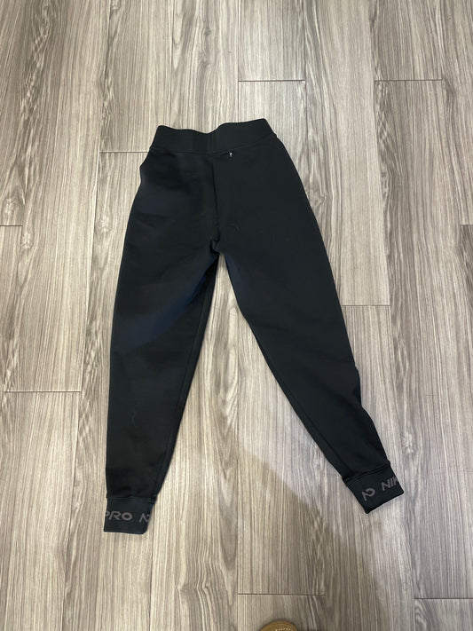 Athletic Pants By Nike In Black, Size: Xs