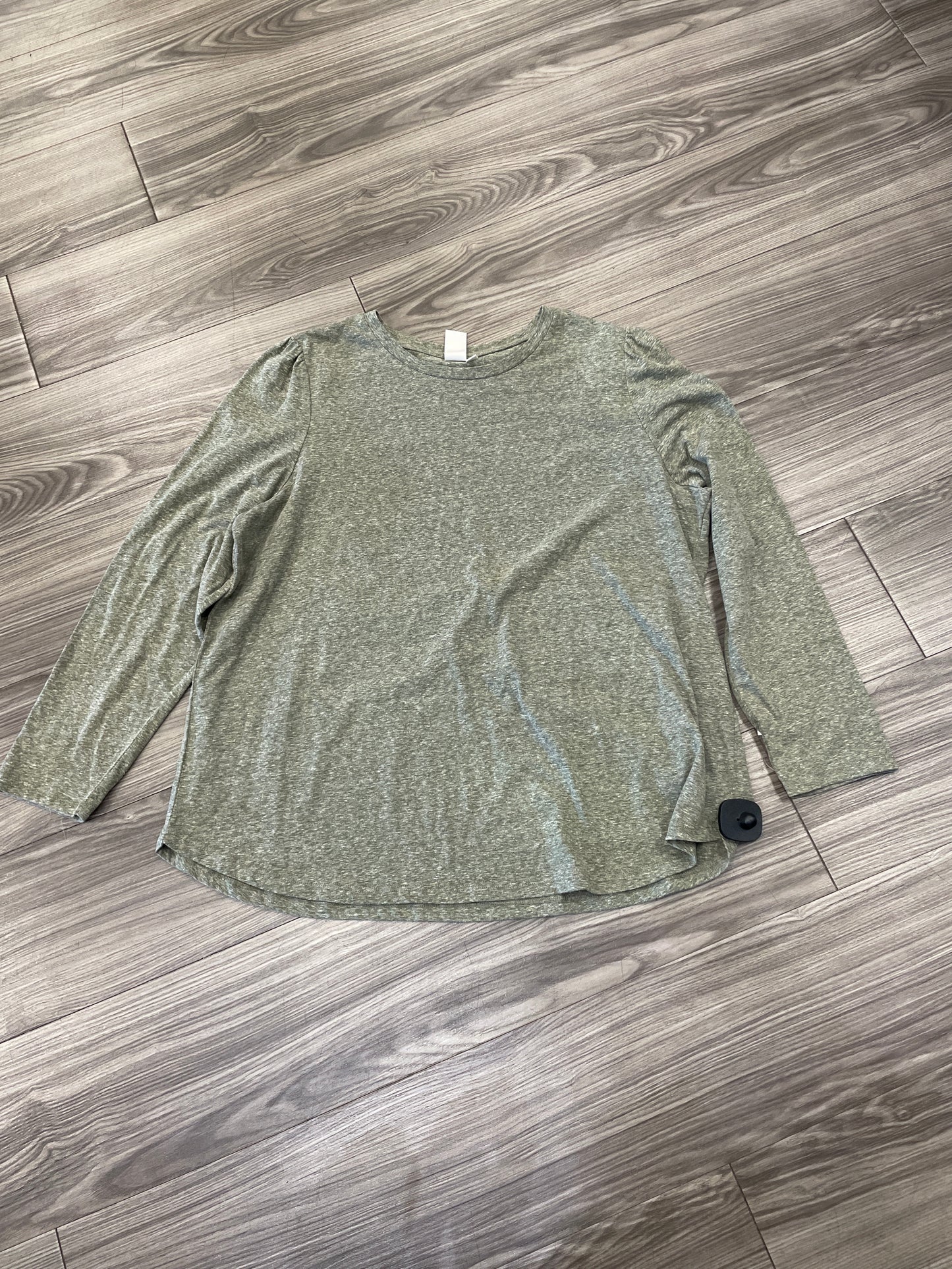 Top Long Sleeve By Clothes Mentor In Green, Size: 2x