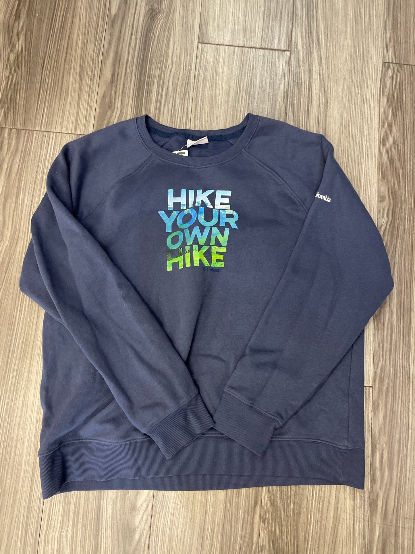 Sweatshirt Crewneck By Columbia In Navy, Size: Xl