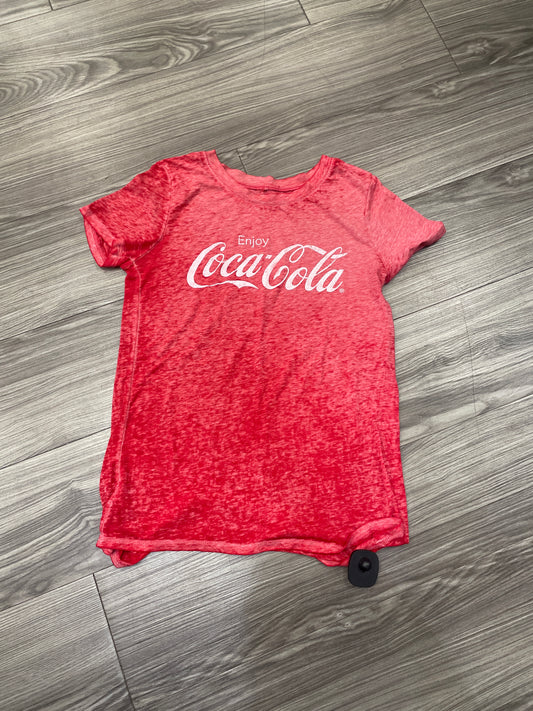 Top Short Sleeve By Clothes Mentor In Red, Size: S